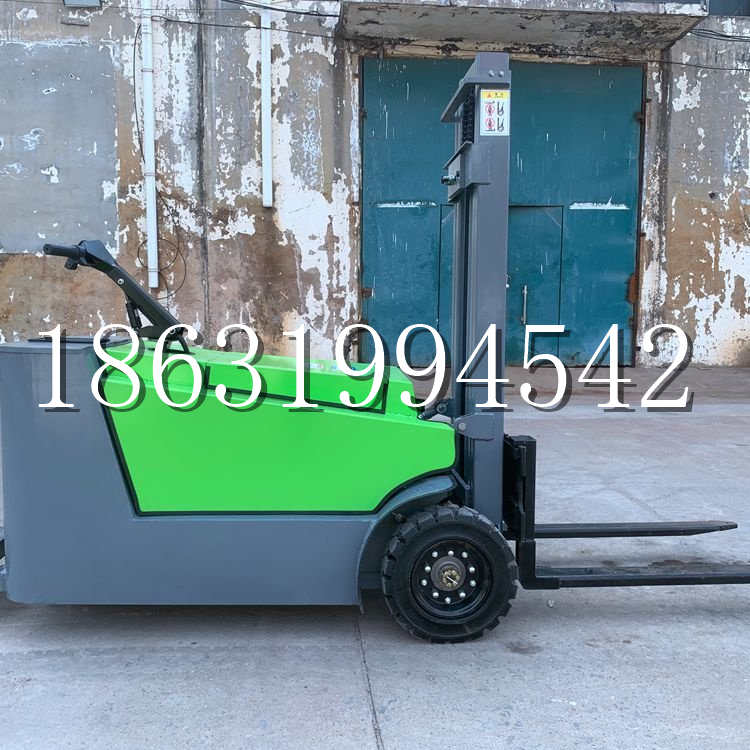 曲沃县小型电动叉车1吨2吨步行站驾式电瓶堆高充电装卸车液压升降车铲车